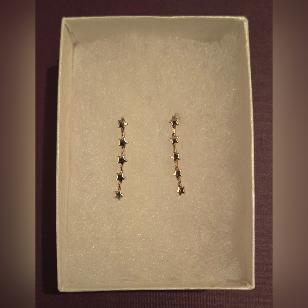 â¤ď¸5 Star Ear Climber/Crawler by All Stars Aligned Earrings; 925 Sterling S⌠- Picture 2 of 13